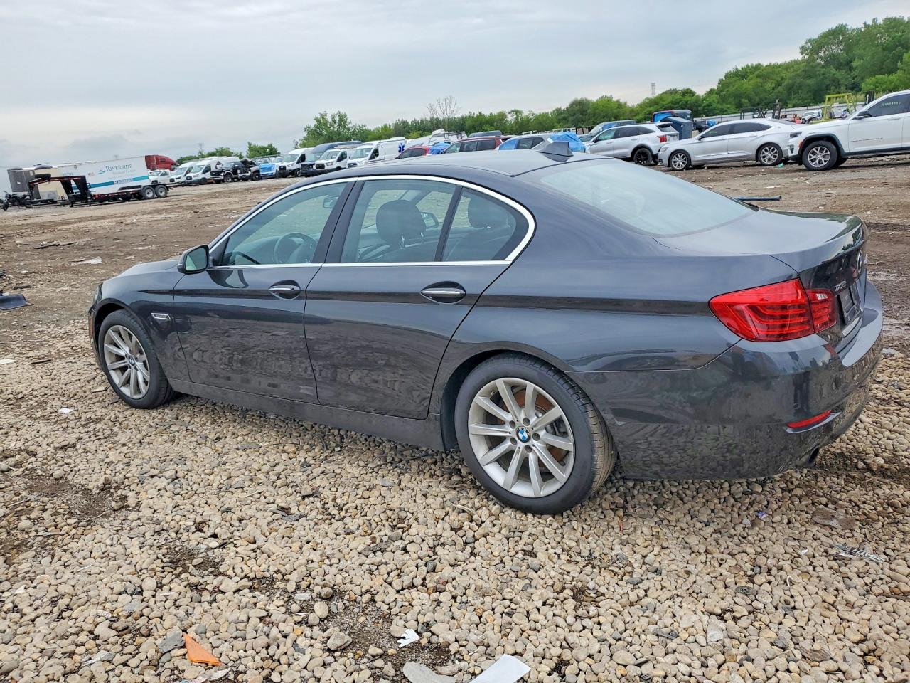 2014 Bmw 535 Xi Black vin: WBA5B3C58ED537379