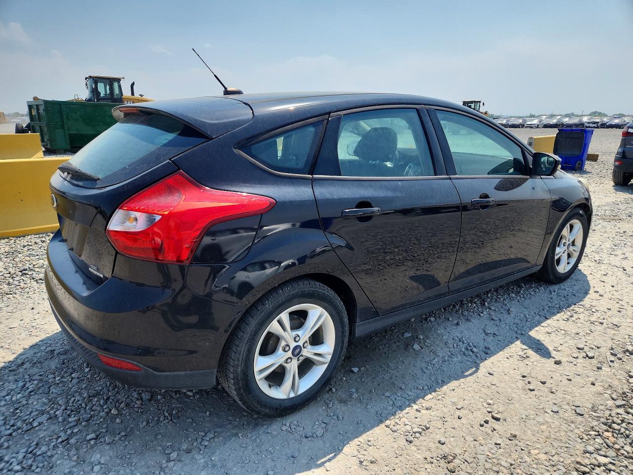 2014 Ford Focus Se Black vin: 1FADP3K2XEL390775
