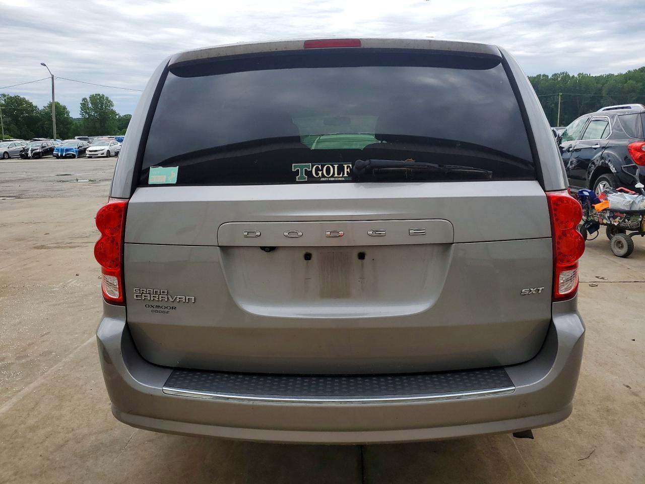2014 Dodge Grand Caravan Sxt Gray vin: 2C4RDGCGXER163264