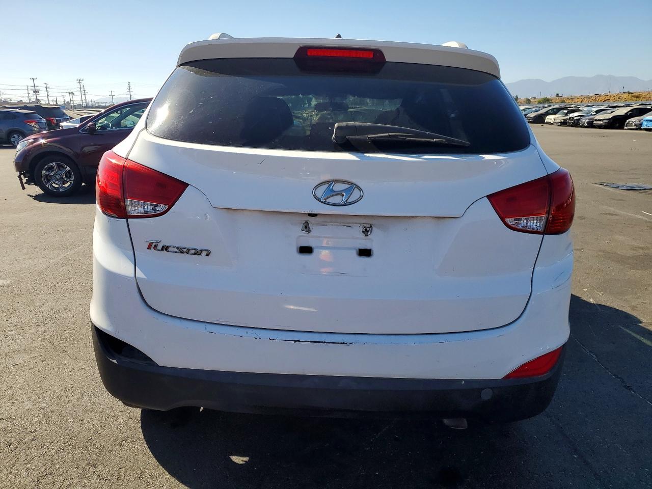 2015 Hyundai Tucson Se Белый vin: KM8JU3AG7FU092680