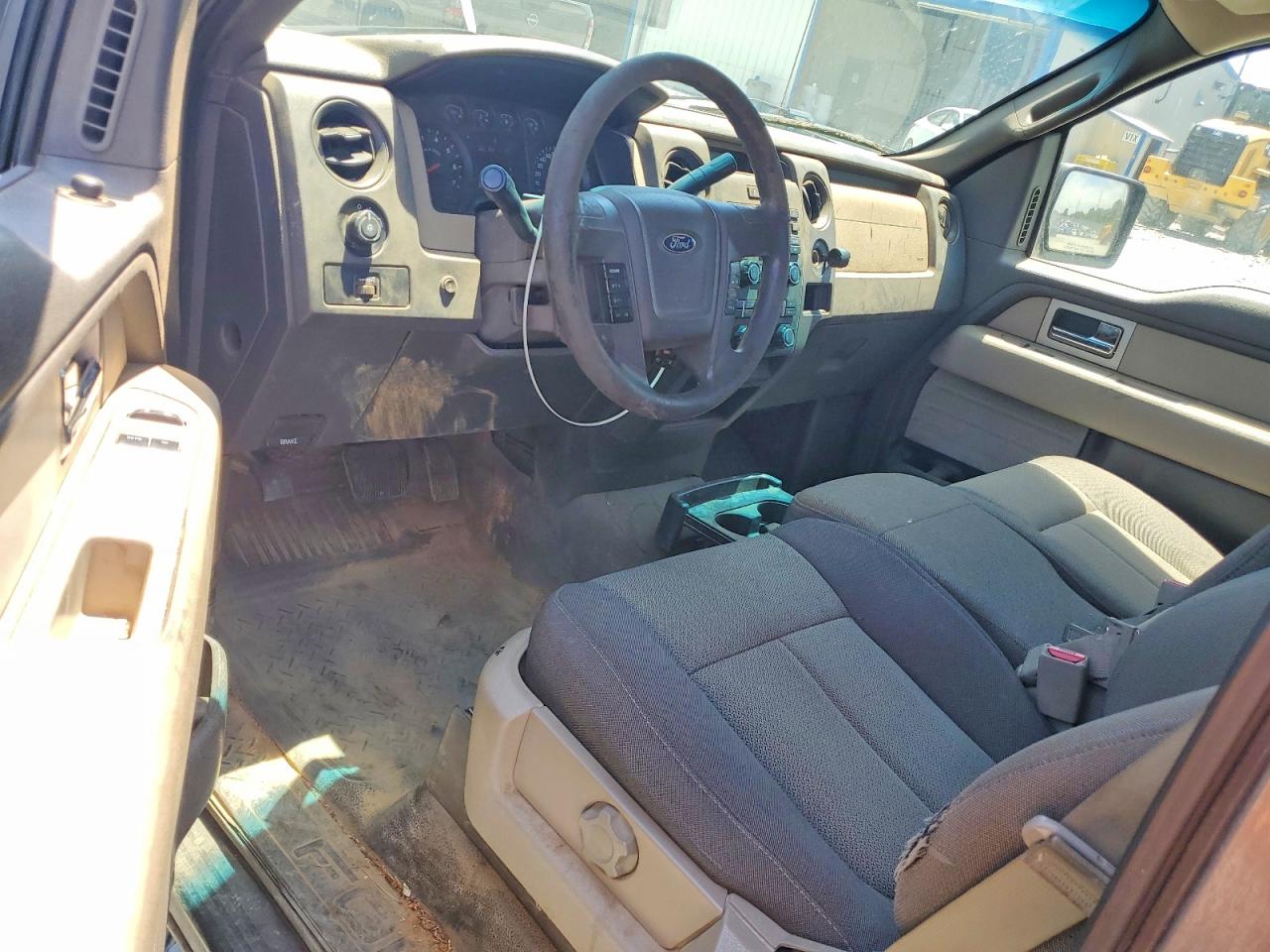 2010 Ford F150 Gray vin: 1FTMF1CW5AKE77602