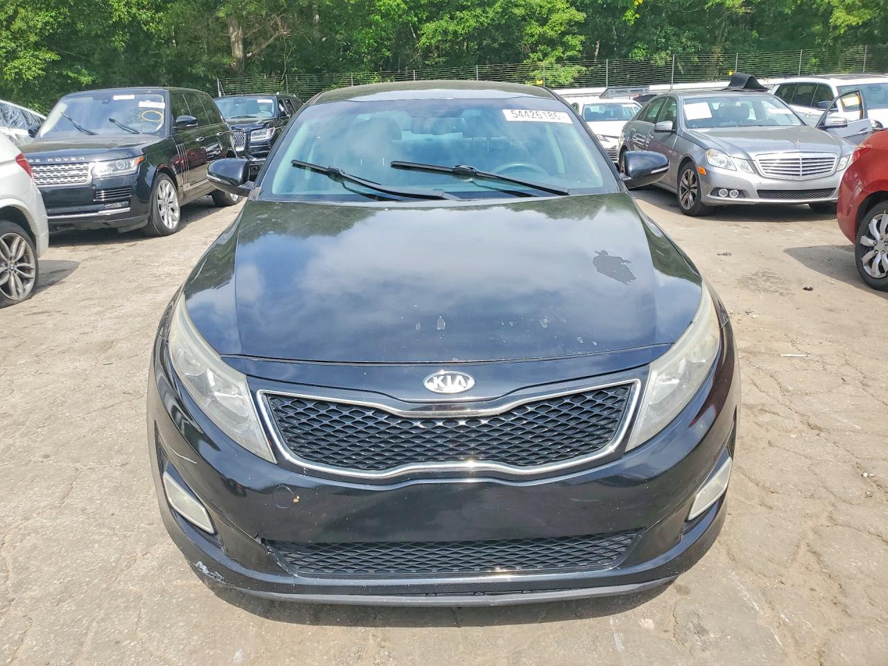 2015 Kia Optima Lx Черный vin: 5XXGM4A79FG448055