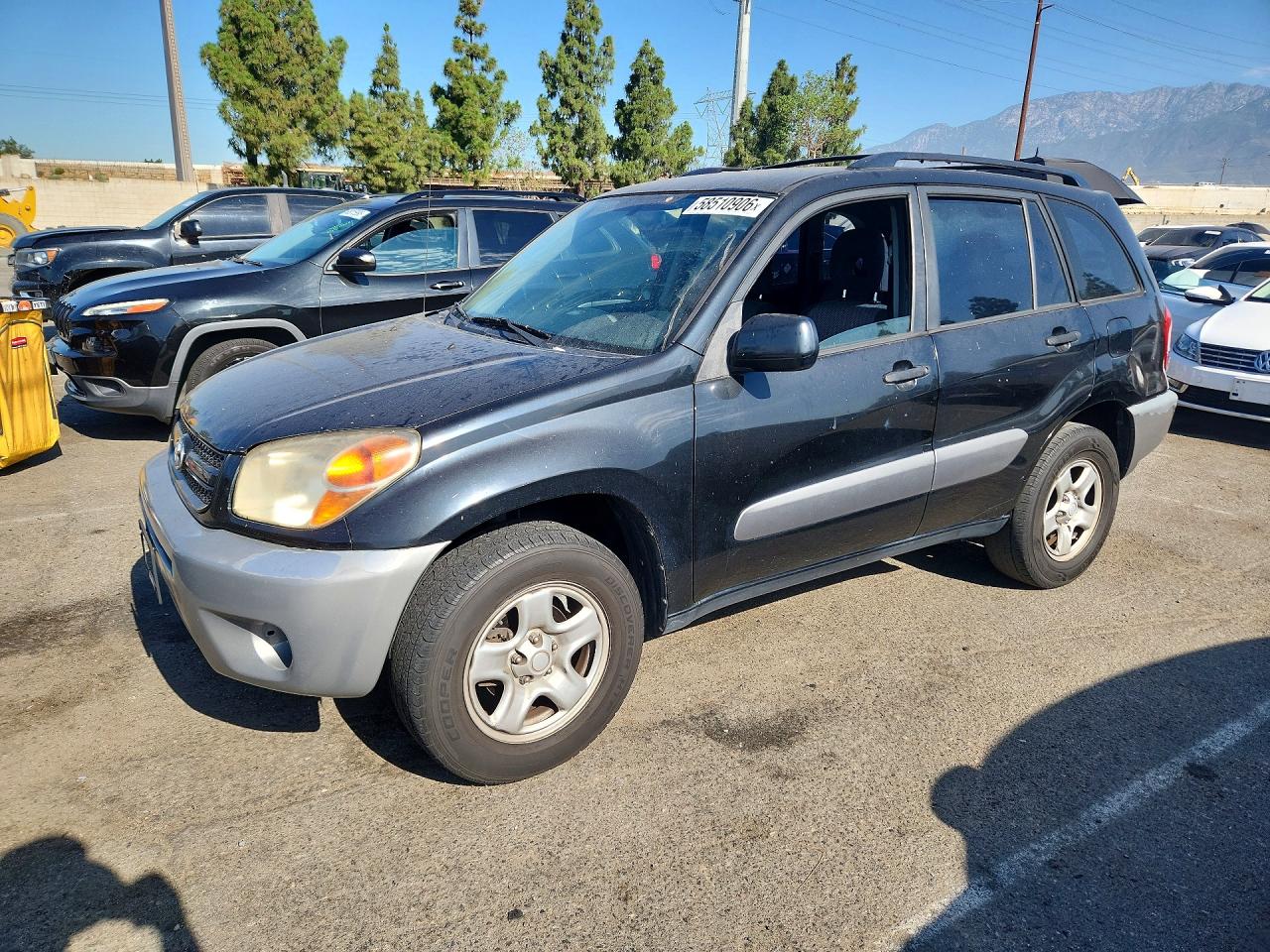 2005 Toyota Rav4 Base Черный vin: JTEGD20V950064826