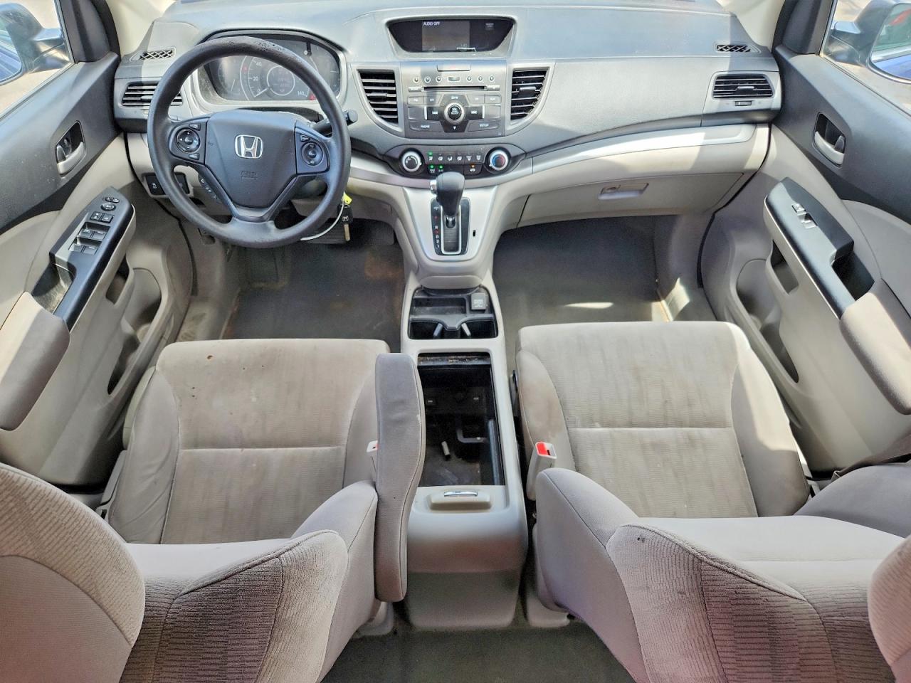 2014 Honda Cr-v Lx Blue vin: 2HKRM4H33EH661095