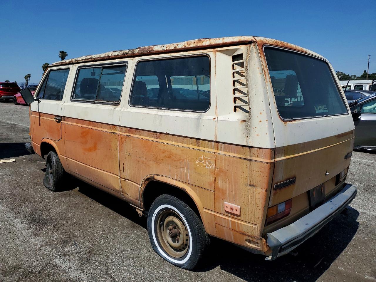 1980 Volkswagen Vanagon Оранжевый vin: 25A0040761