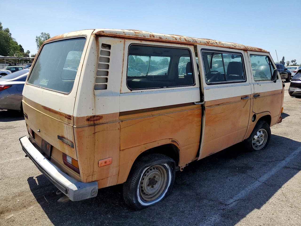 1980 Volkswagen Vanagon Оранжевый vin: 25A0040761