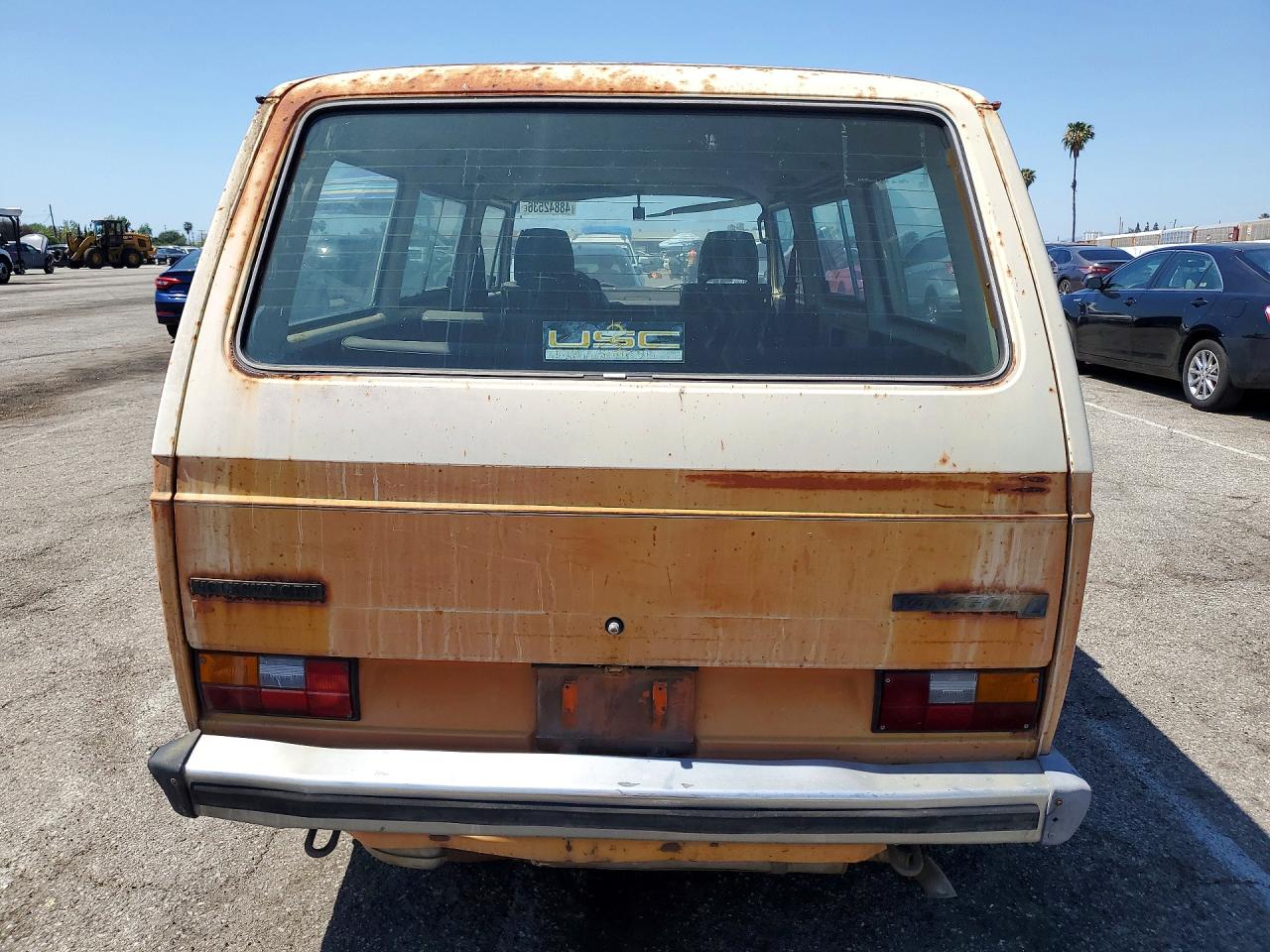 1980 Volkswagen Vanagon Оранжевый vin: 25A0040761