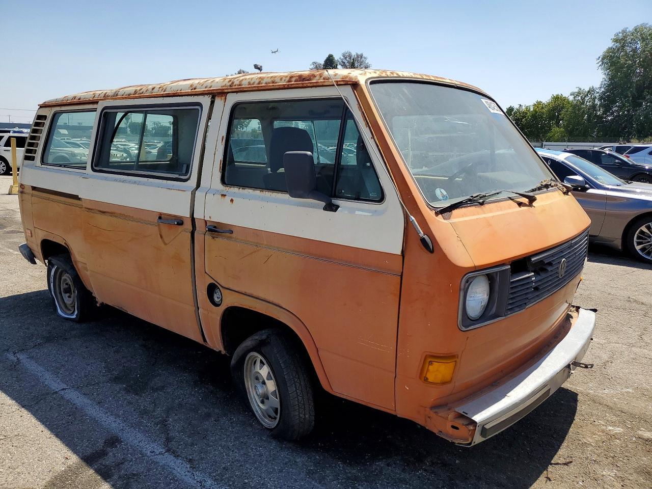 1980 Volkswagen Vanagon Оранжевый vin: 25A0040761