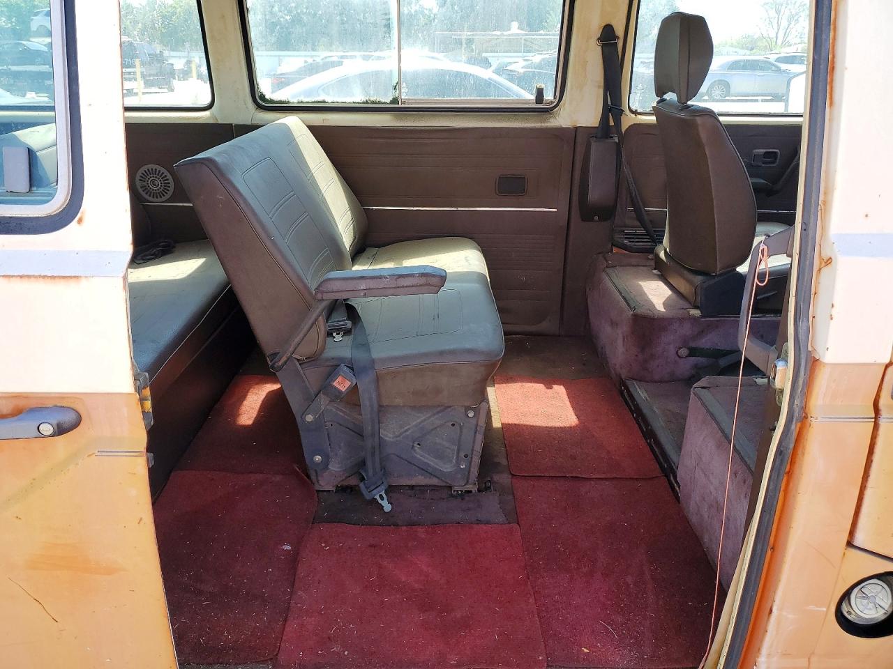 1980 Volkswagen Vanagon Оранжевый vin: 25A0040761