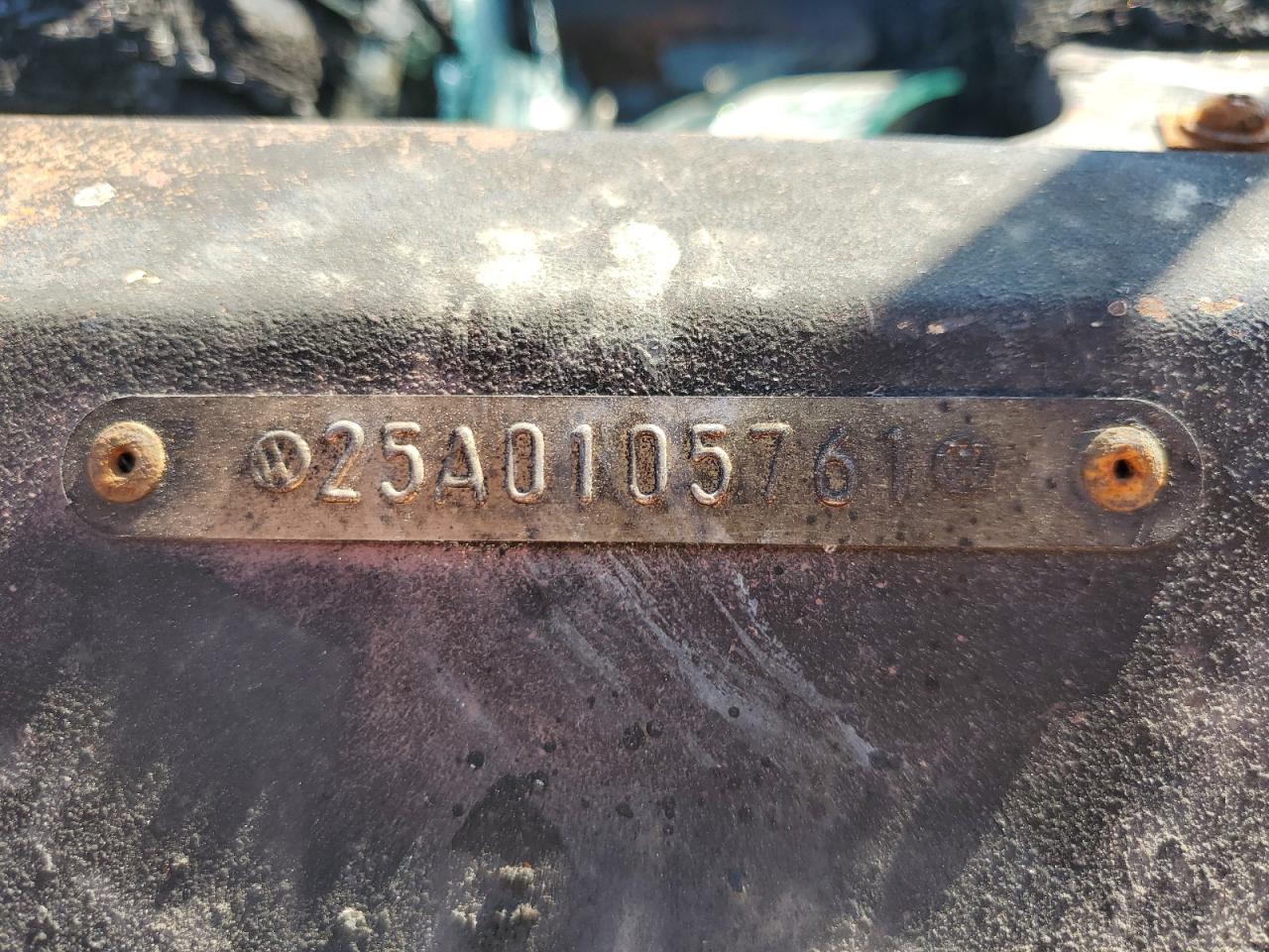 1980 Volkswagen Vanagon Золотой vin: 25A0105761