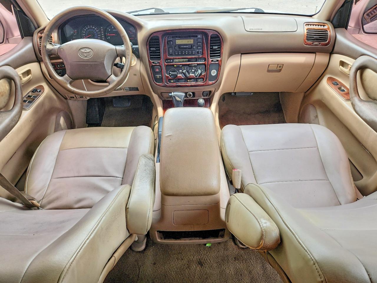 1999 Toyota Land Cruiser Base Gold vin: JT3HT05J5X0027141