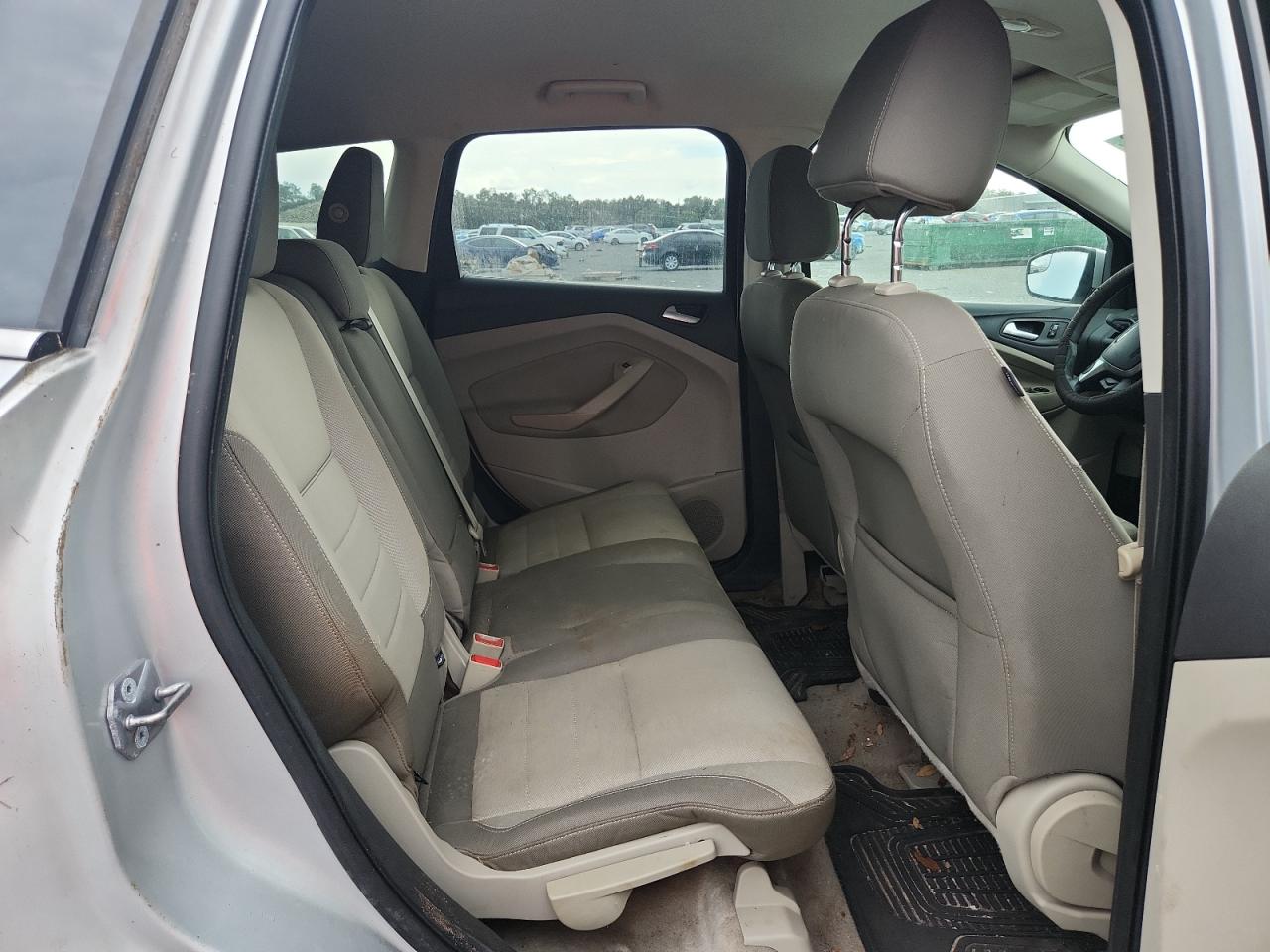 2013 Ford Escape Se Silver vin: 1FMCU9GX2DUA37439