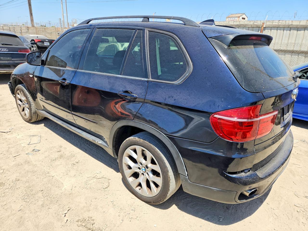 2011 Bmw X5 Xdrive35i Blue vin: 5UXZV4C59BL407435
