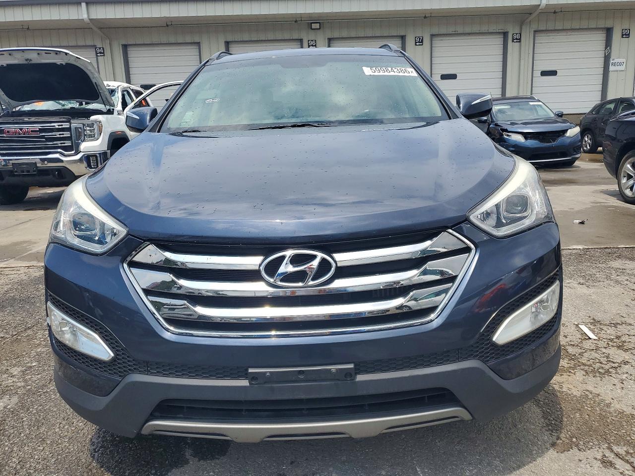 2014 Hyundai Santa Fe Sport 2.0t Blue vin: 5XYZU3LA1EG169236