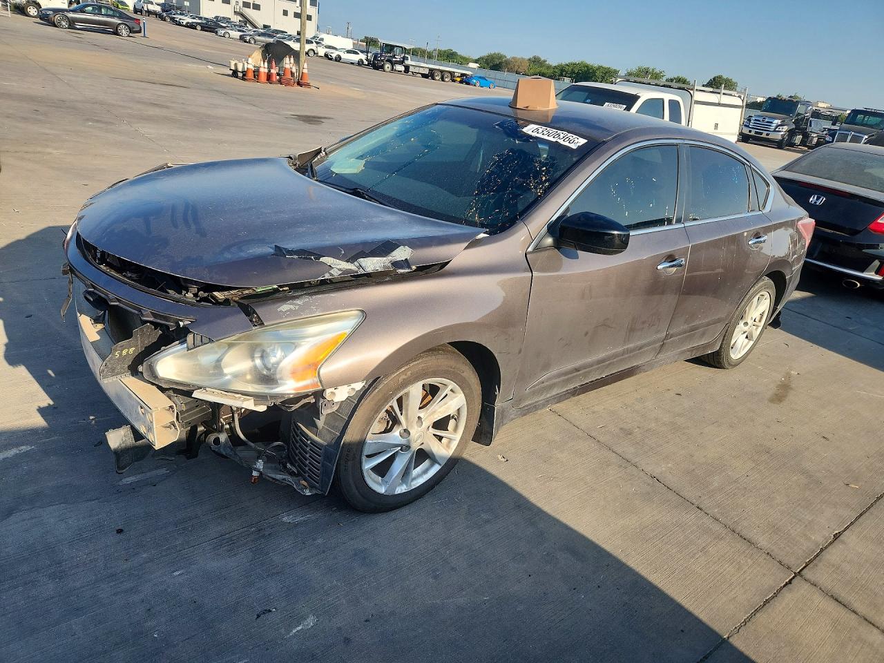 2014 Nissan Altima 2.5 Sv Gray vin: 1N4AL3AP0EC158665