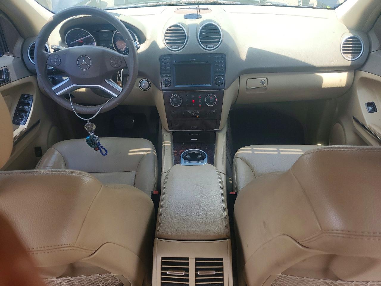 2009 Mercedes-benz Ml 550 Blue vin: 4JGBB72EX9A463979