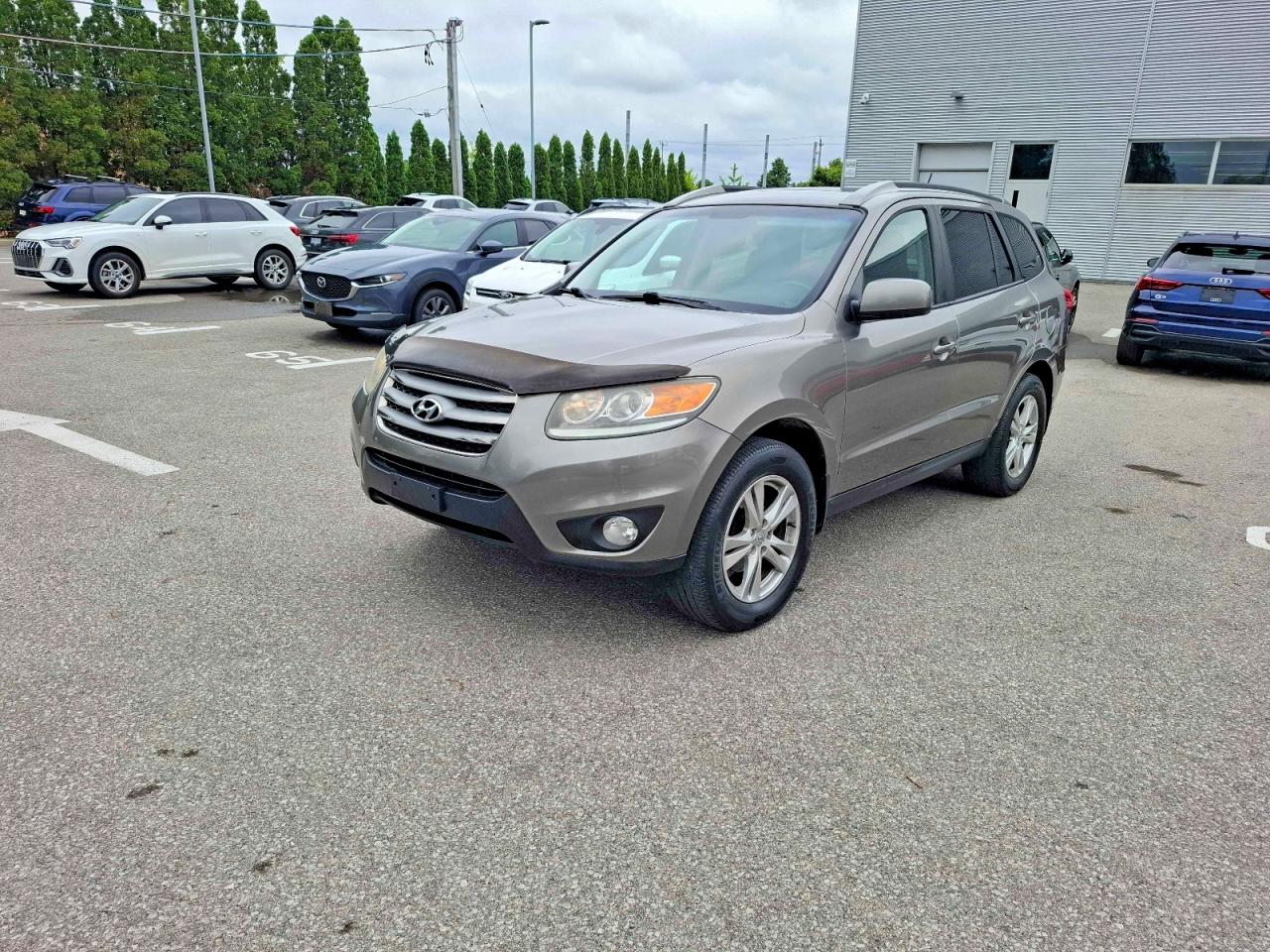 2012 Hyundai Santa Fe Gls Gray vin: 5XYZGDAG4CG129637