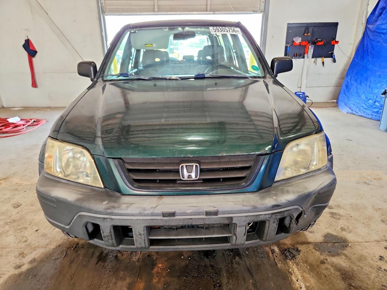 2001 Honda Cr-v Lx Green vin: JHLRD18411S019240