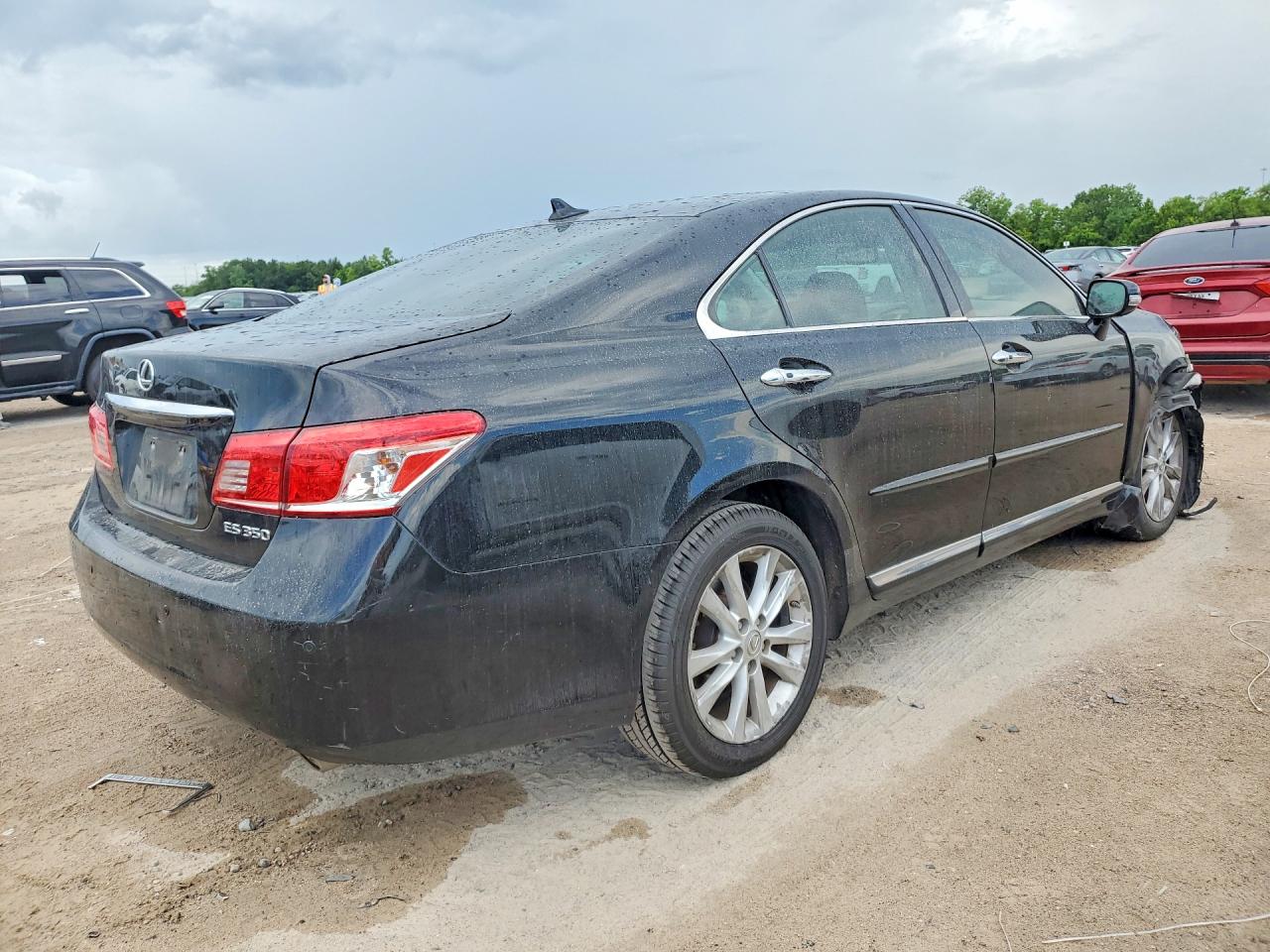 2011 Lexus Es 350 Black vin: JTHBK1EG0B2420975