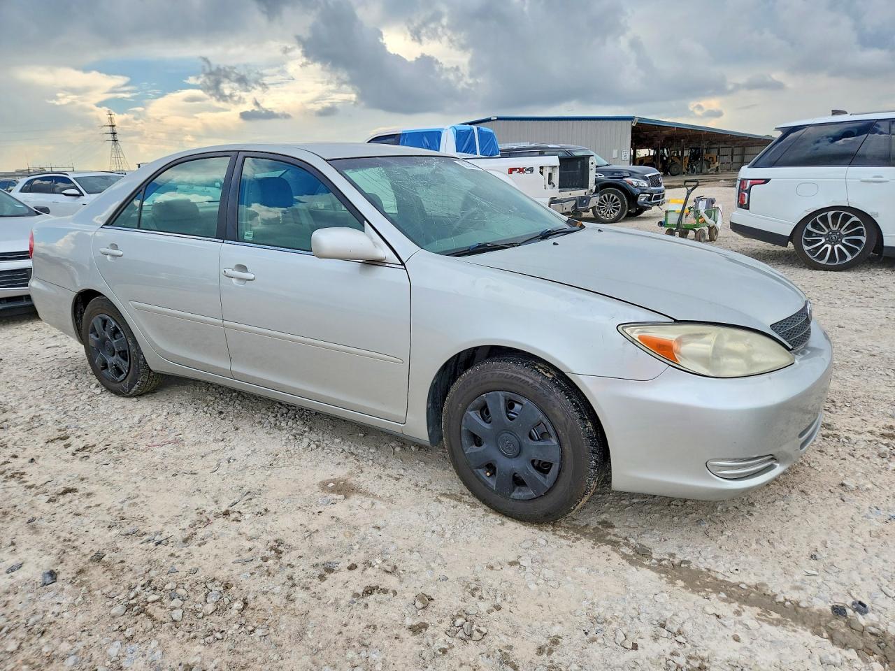 2002 Toyota Camry Le Silver vin: 4T1BE32K62U089428