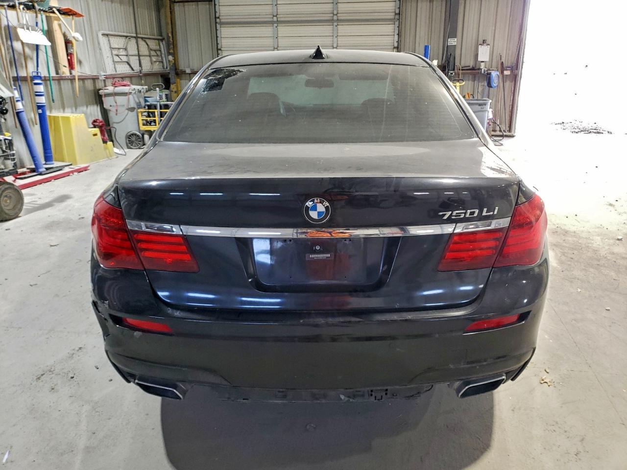 2014 Bmw 750 Li Charcoal vin: WBAYE8C56ED135698