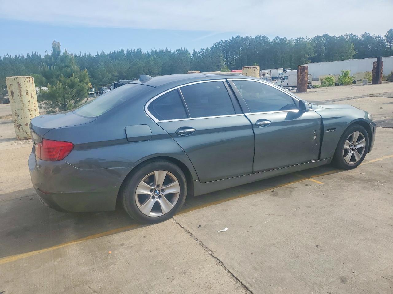 2013 Bmw 528 I Green vin: WBAXG5C52DDY37603