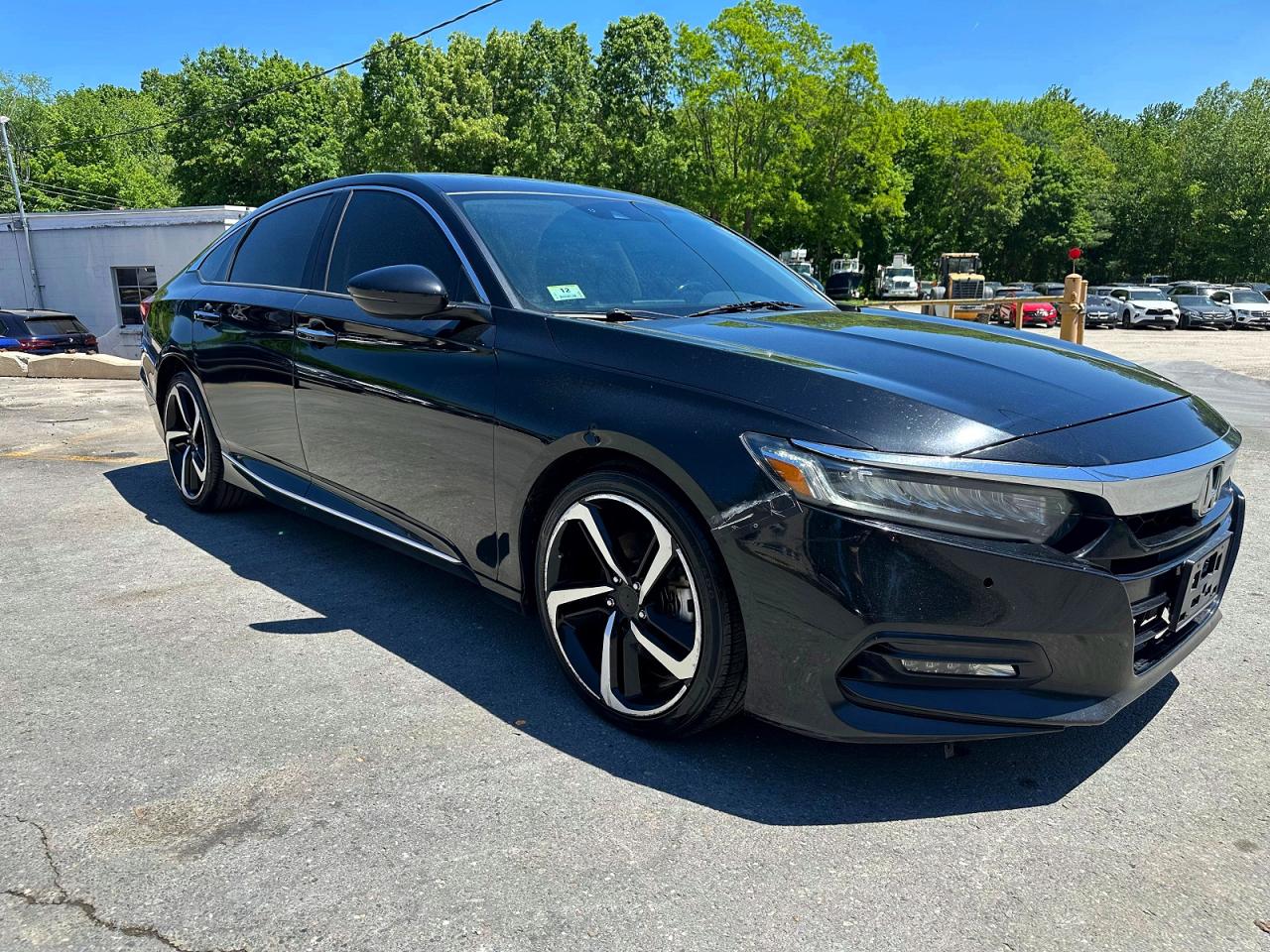 2018 Honda Accord Touring Черный vin: 1HGCV1F97JA085040