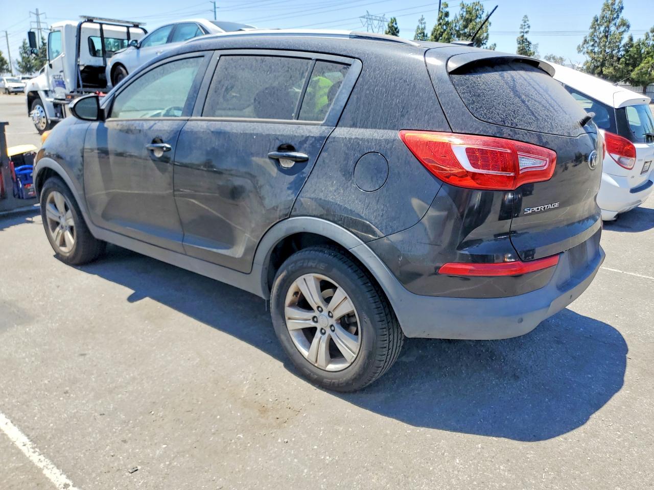2013 Kia Sportage Lx Black vin: KNDPB3A21D7510526