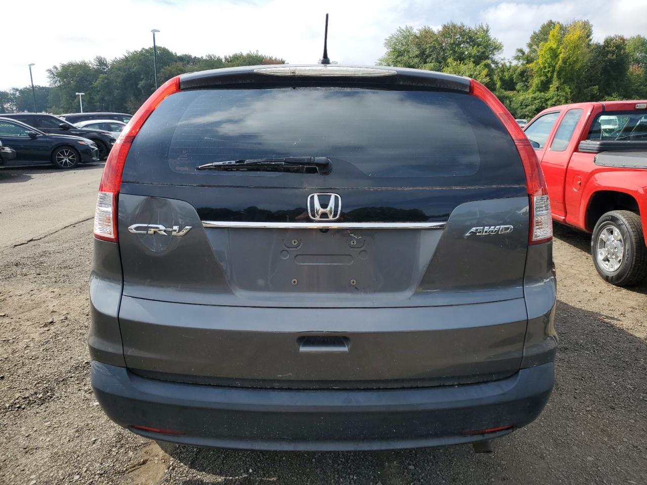 2012 Honda Cr-v Lx Gray vin: 2HKRM4H38CH620734