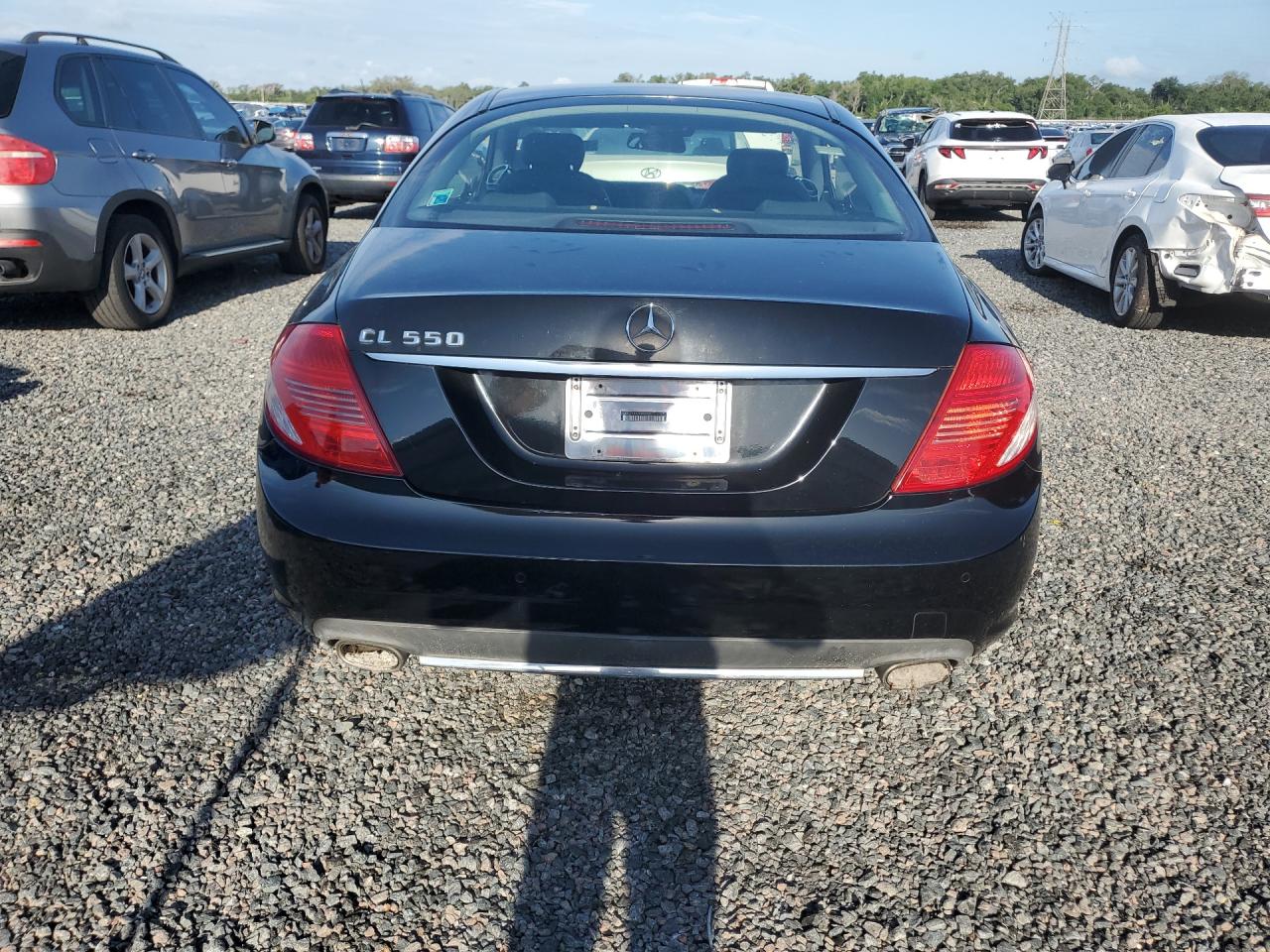 2007 Mercedes-benz Cl 550 Black vin: WDDEJ71X47A005025