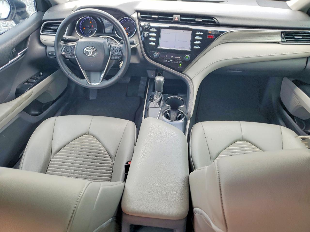 2019 Toyota Camry Se White vin: 4T1B11HK4KU785986