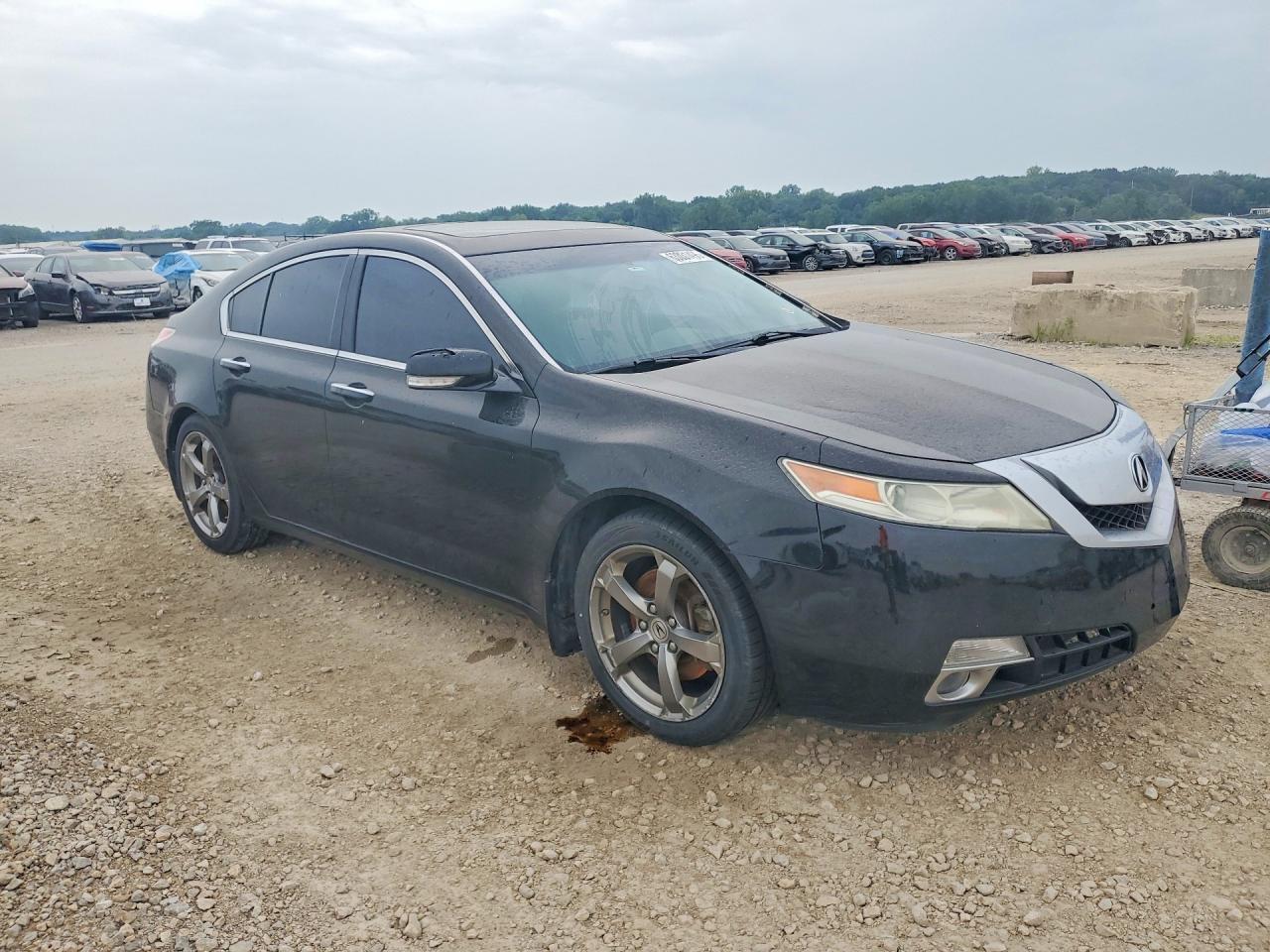 2010 Acura Tl Черный vin: 19UUA9F58AA005711
