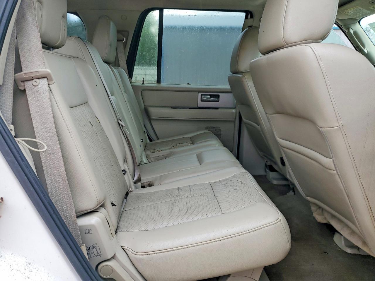 2014 Ford Expedition Limited White vin: 1FMJU1K55EEF01463
