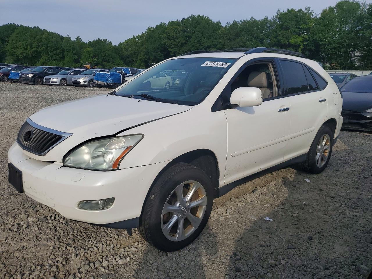 2008 Lexus Rx 350 White vin: 2T2HK31U68C087836
