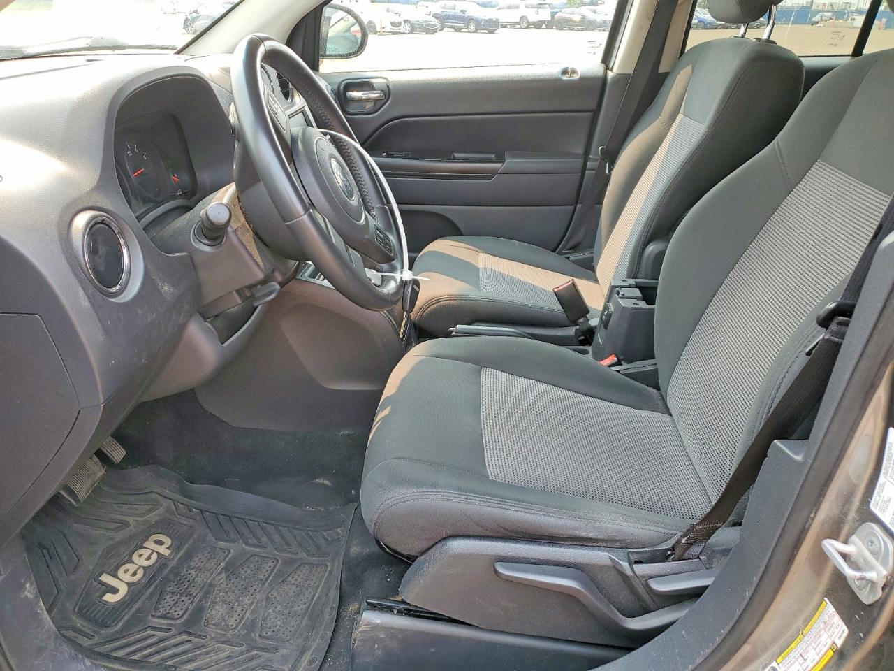 2012 Jeep Compass Gray vin: 1C4NJDABXCD523064