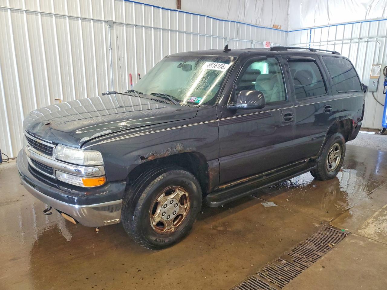 2006 Chevrolet Tahoe K1500 Gray vin: 1GNEK13Z76J105306