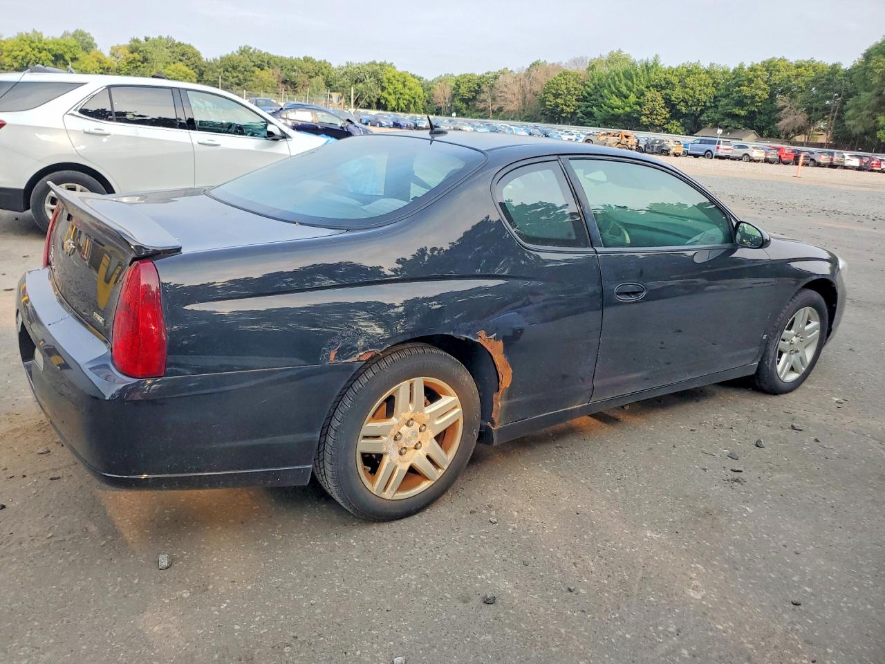 2007 Chevrolet Monte Carlo Lt Black vin: 2G1WK16K279111130