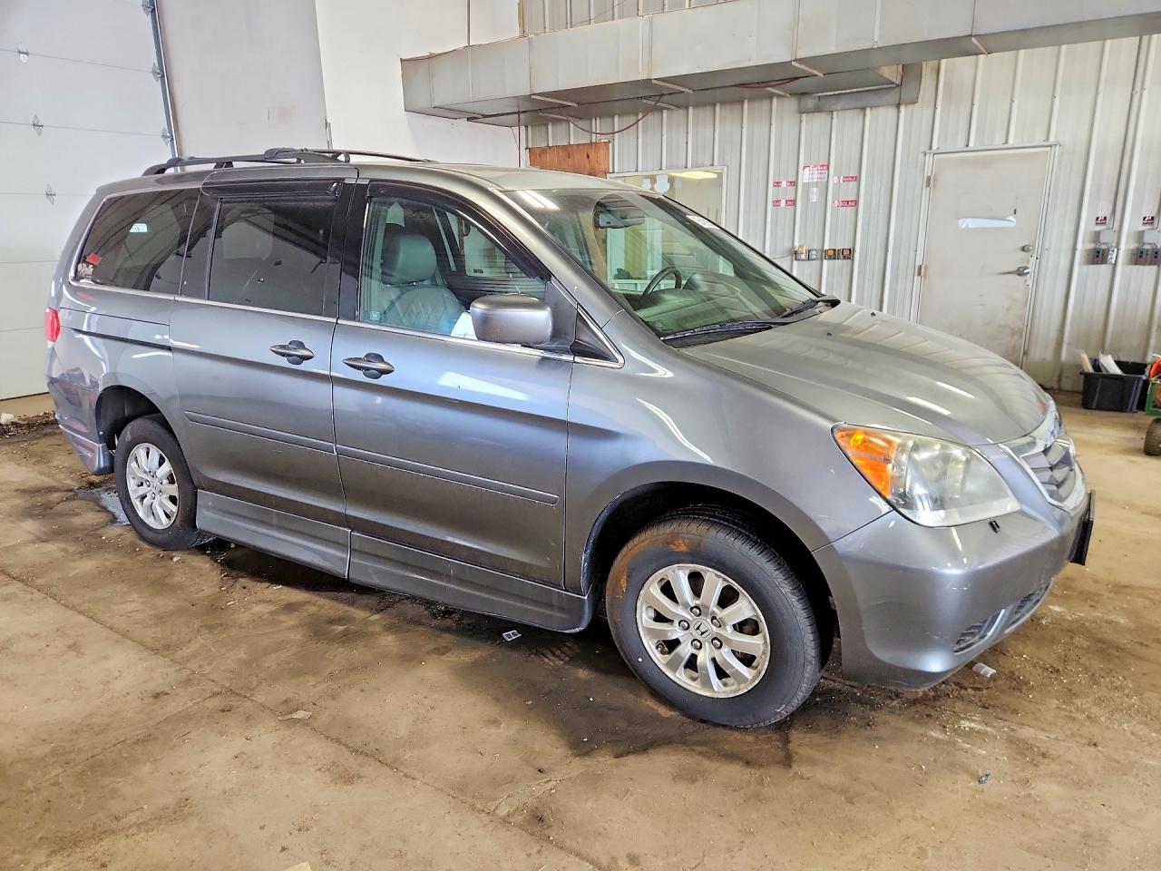 2009 Honda Odyssey Exl Gray vin: 5FNRL38779B013425