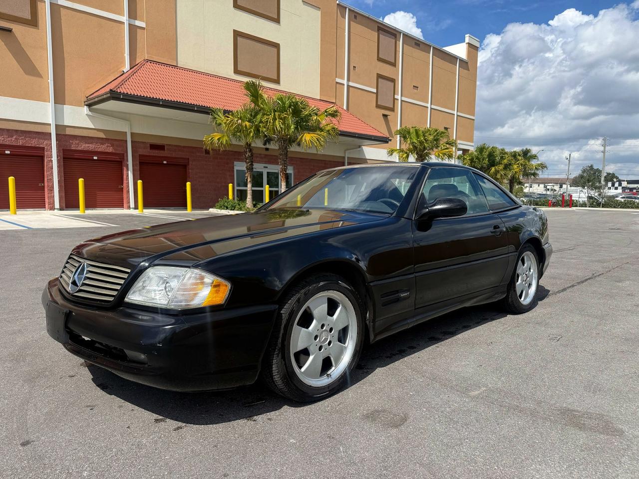 2000 Mercedes-benz Sl 500 Black vin: WDBFA68F4YF190363
