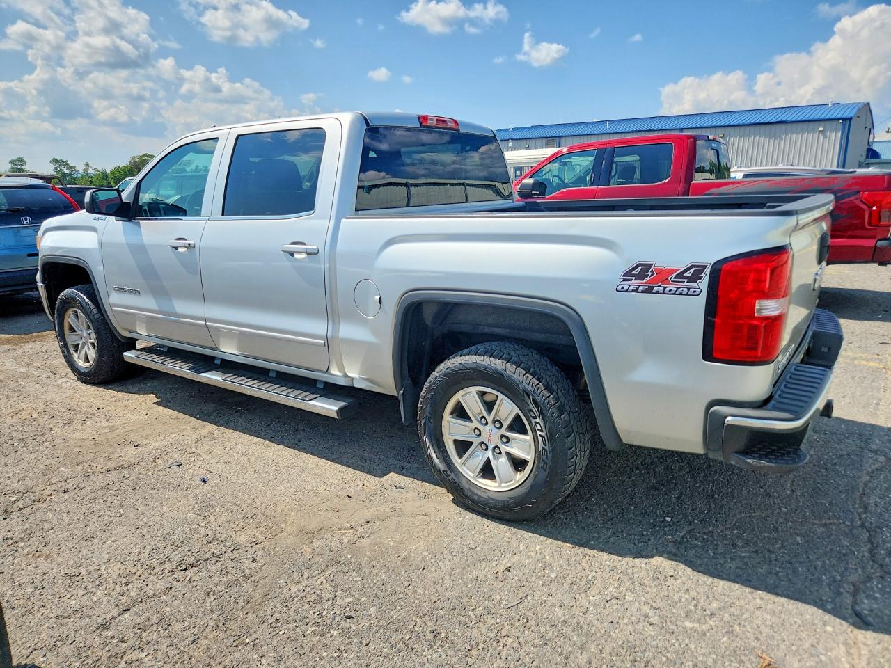 2014 Gmc Sierra K1500 Sle Silver vin: 3GTU2UEH0EG262850