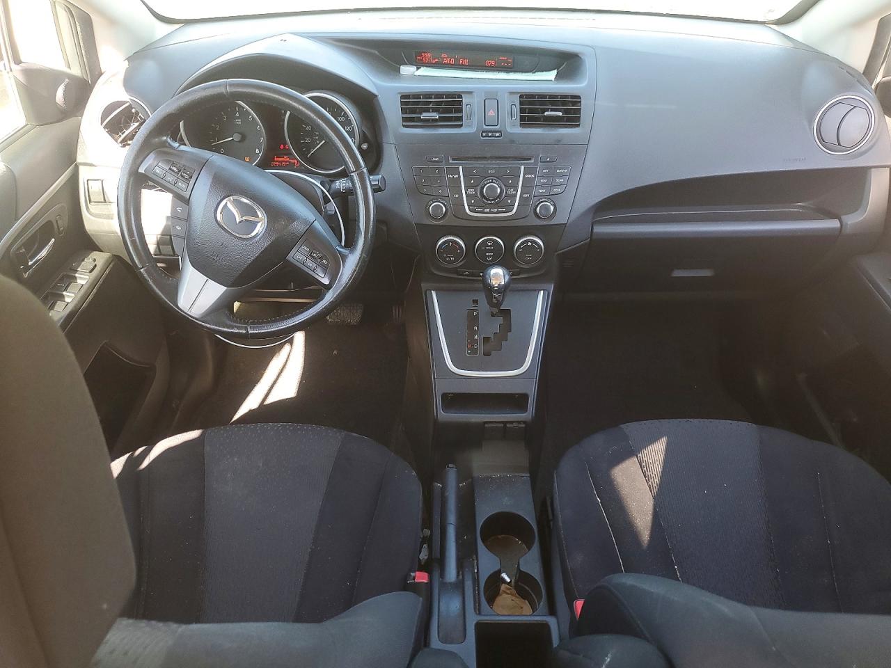2012 Mazda 5 Silver vin: JM1CW2CL9C0111048