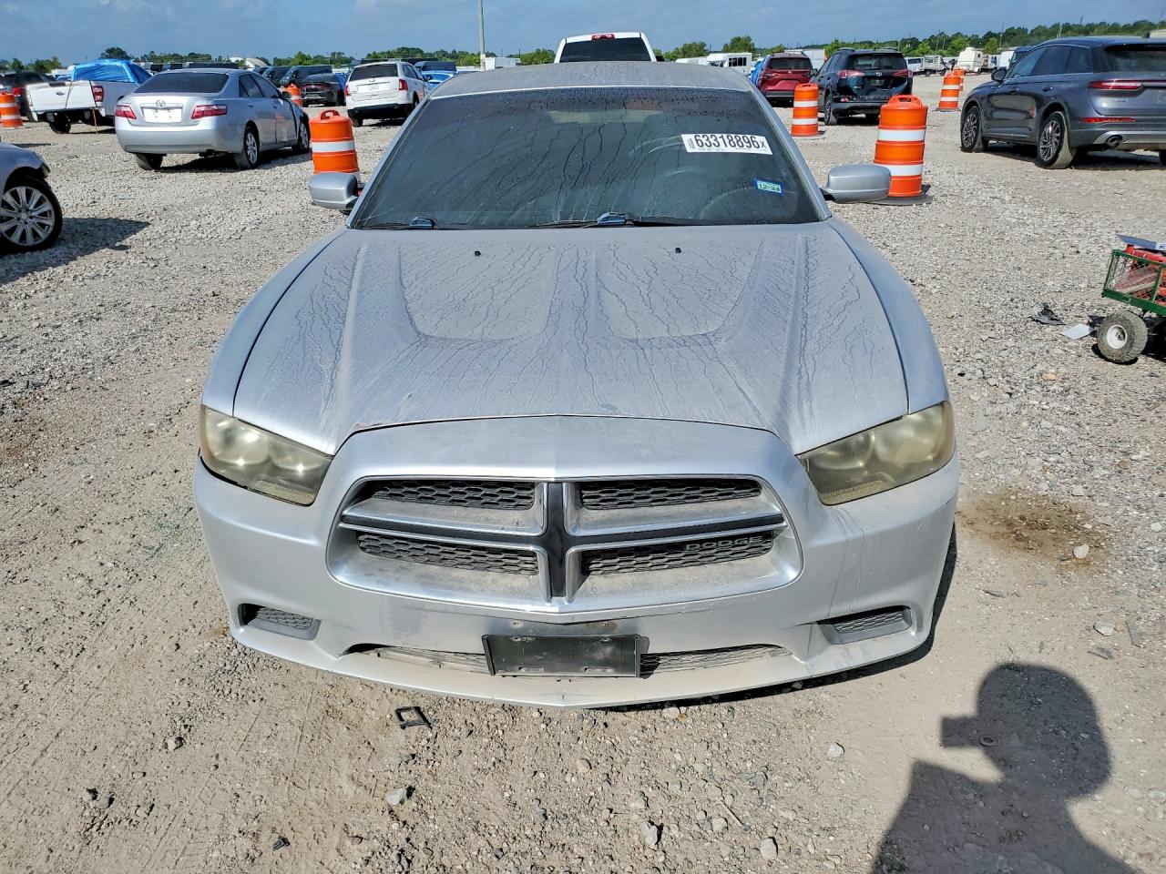 2012 Dodge Charger Se Silver vin: 2C3CDXBG9CH119299