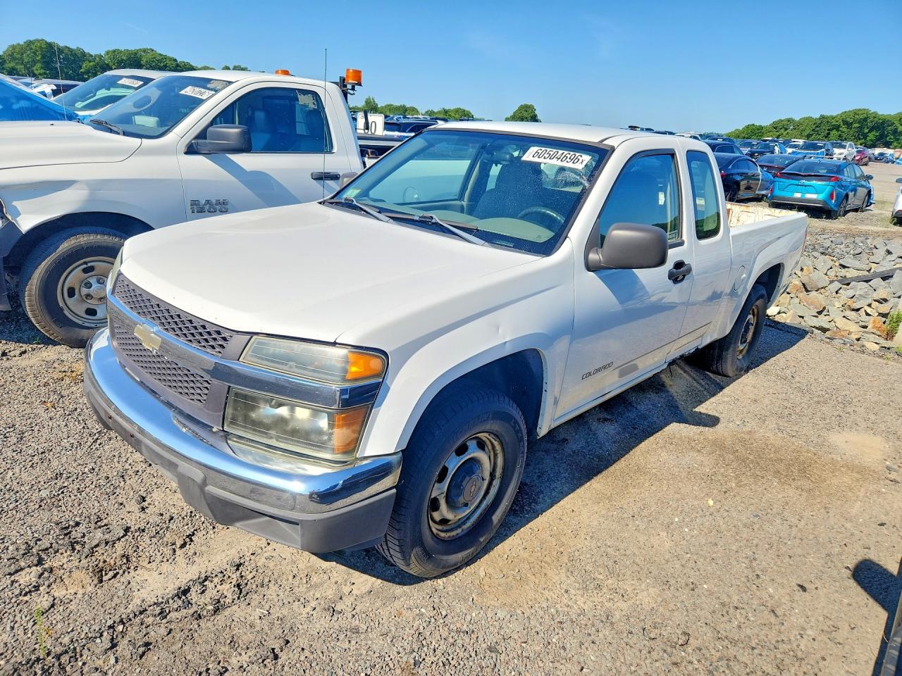 2005 Chevrolet Colorado White vin: 1GCCS198858245627