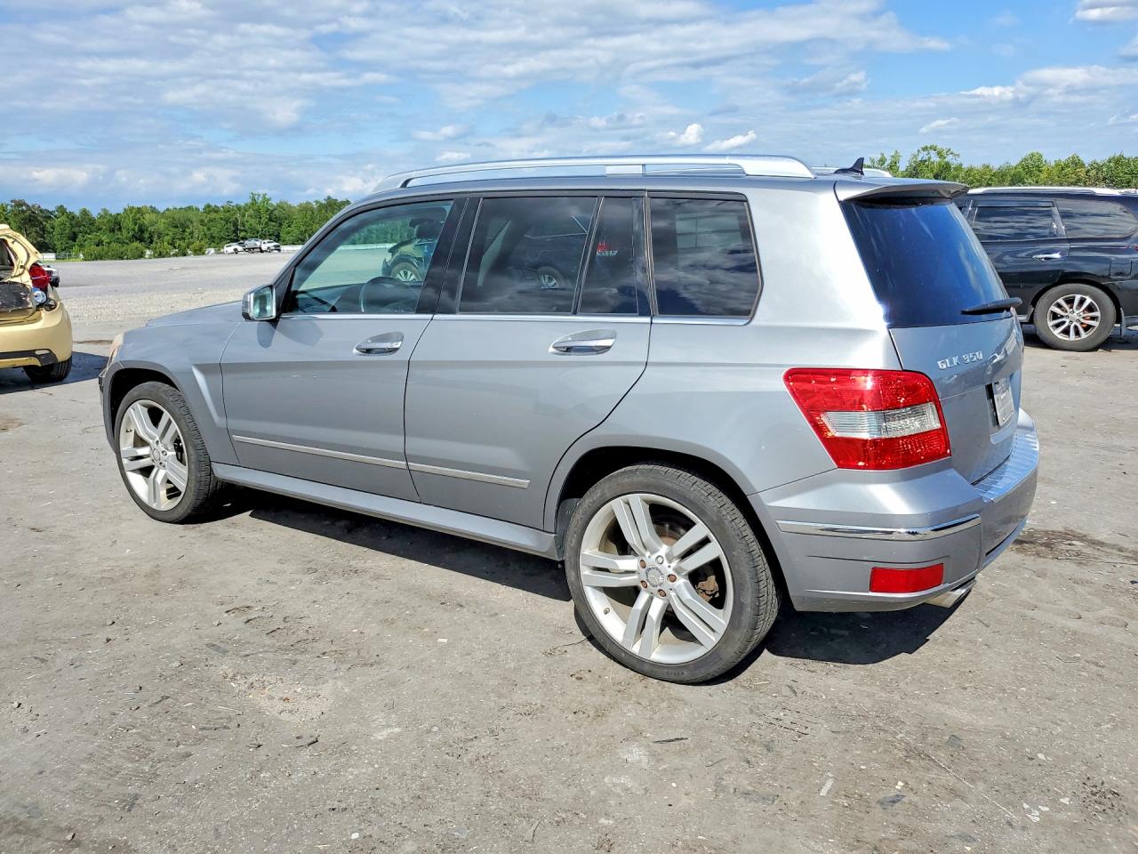 2012 Mercedes-benz Glk 350 4matic Silver vin: WDCGG8HB9CF753018
