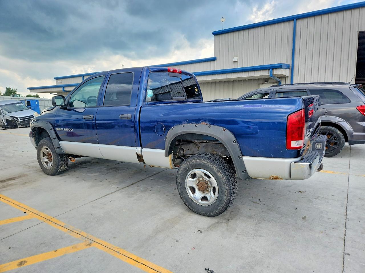 2003 Dodge Ram 2500 St Blue vin: 3D7KU28D33G834107