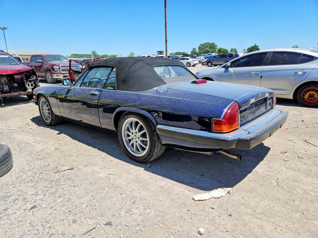 1988 Jaguar Xjs Blue vin: SAJNV5847JC143475