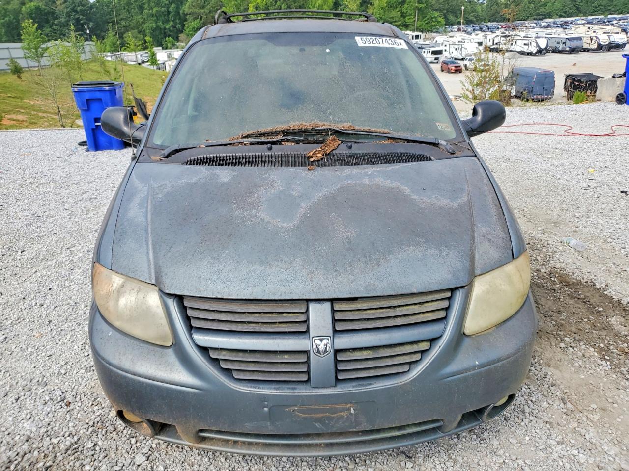 2006 Dodge Grand Caravan Sxt Синий vin: 2D4GP44L76R719107