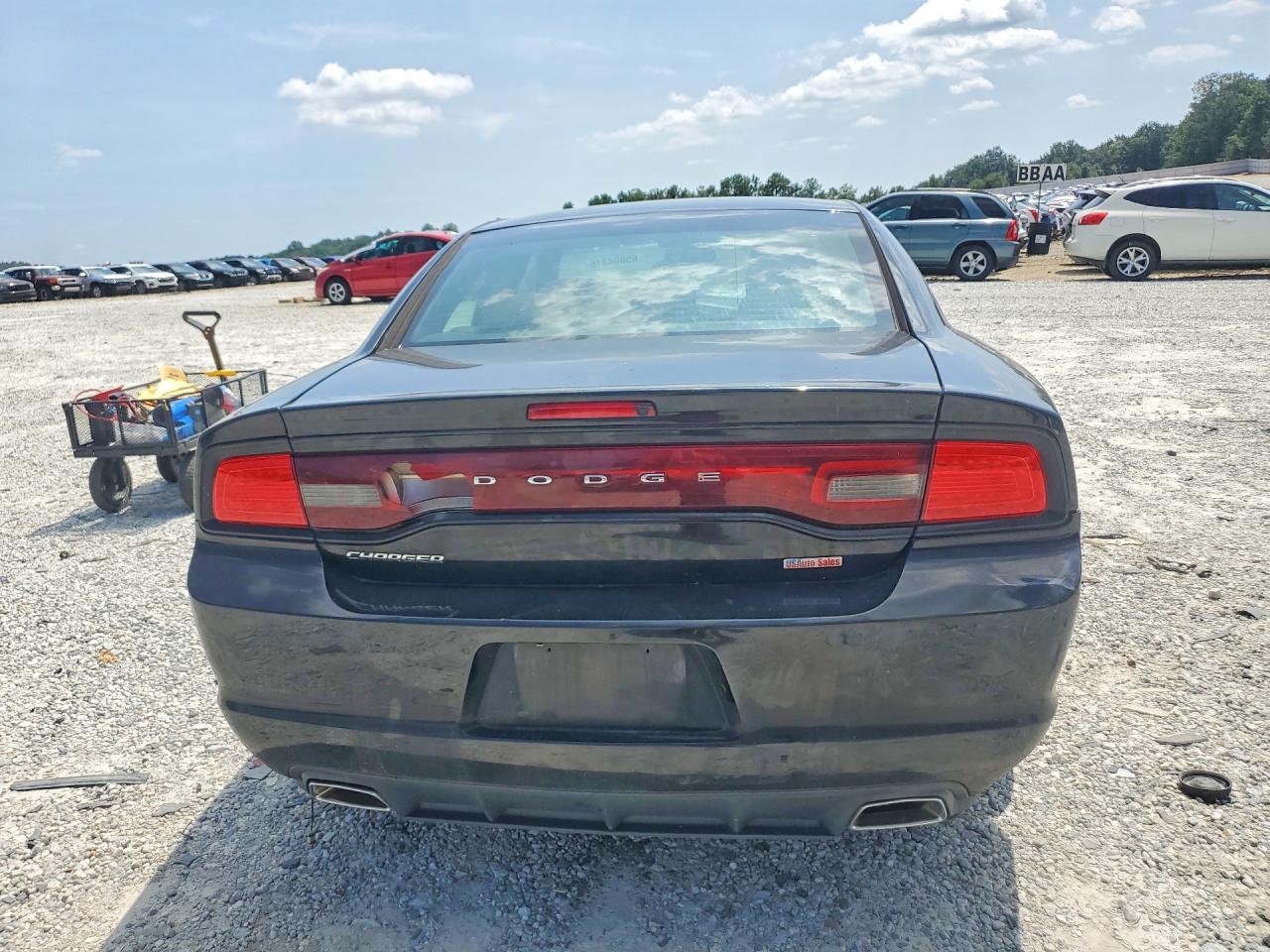 2014 Dodge Charger Se Black vin: 2C3CDXBG3EH288303