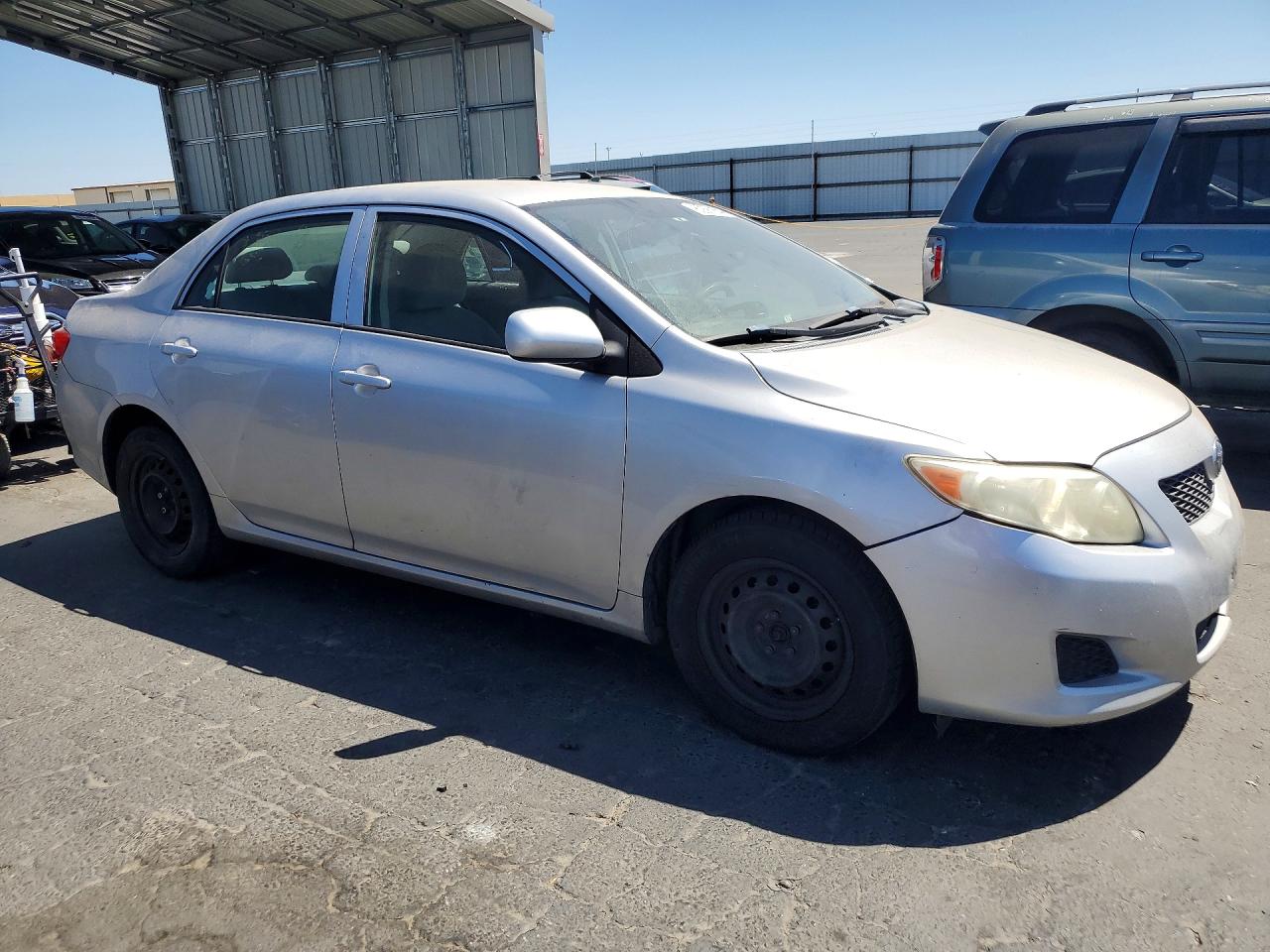 2010 Toyota Corolla Le Silver vin: 2T1BU4EE9AC394436