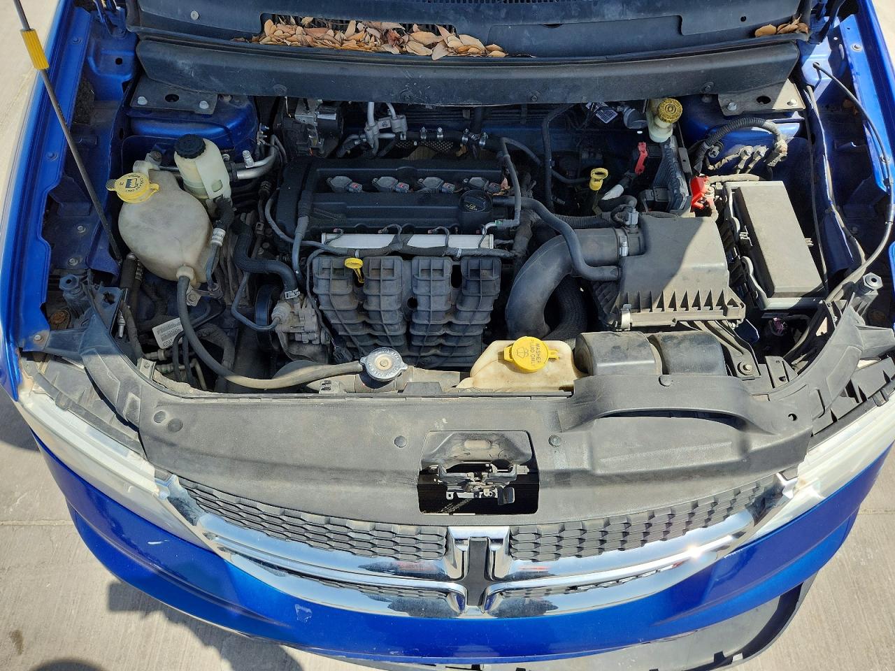 2015 Dodge Journey Blue vin: 3C4PDCAB2FT715376